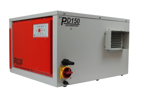 120 Pint Commercial Dehumidifiers with Drain Hose 220V (PD120-D) front right side view