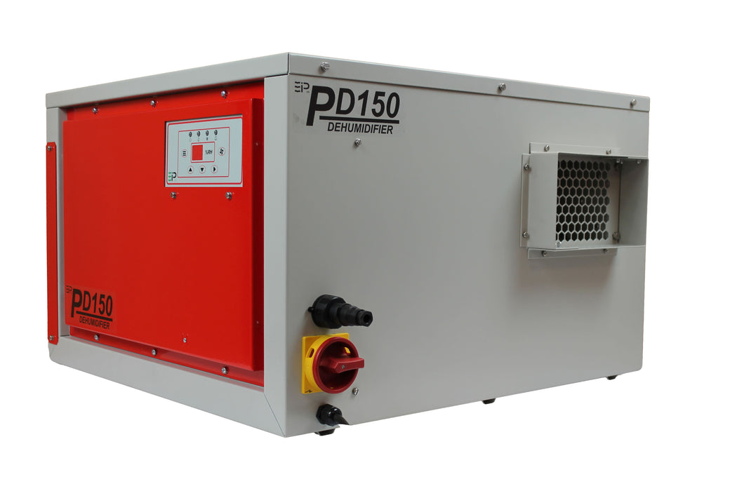 145 Pint Commercial Dehumidifiers with Drain Hose (PD150-D) front left view