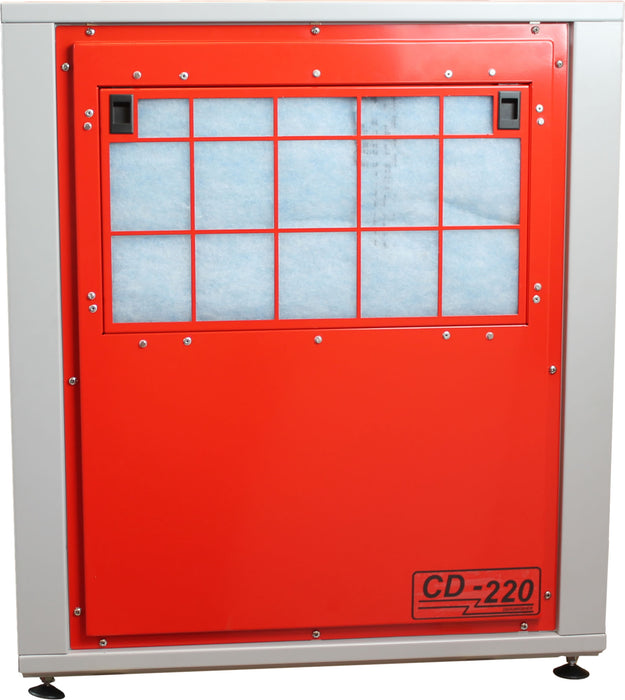 155 Pint Commercial Dehumidifier with Pump (CD220-D) side view