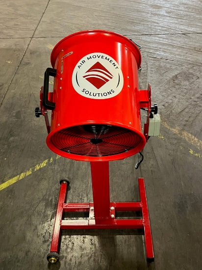 16 AirBlast Loading Dock Drum Fan back