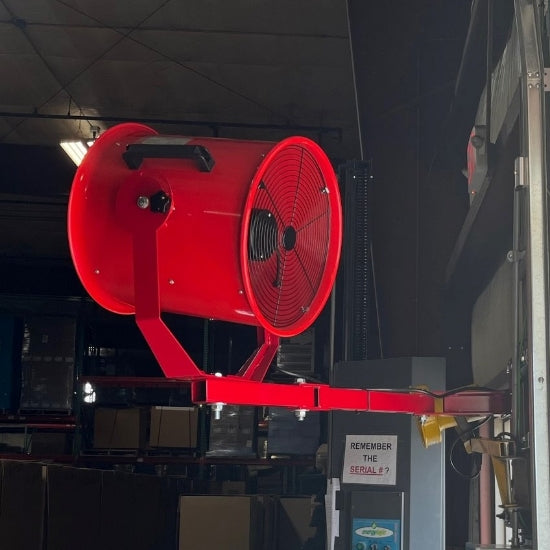Air Movement Solutions 16" AirBlast Loading Dock Pedestal Fan