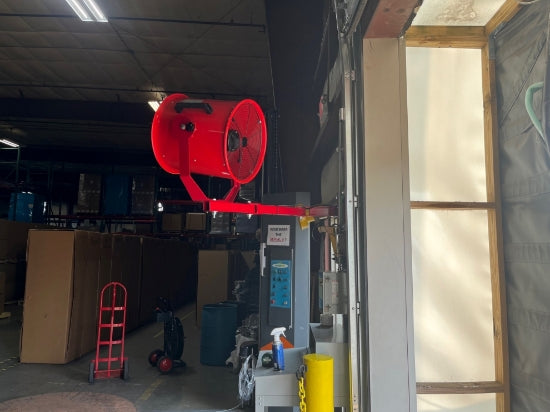 Air Movement Solutions 16" AirBlast Loading Dock Pedestal Fan
