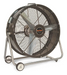 24" Contractor Direct Drive Drum Fan front side view