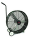 30 Portable Cooler Mini Direct Drive Drum Fan front side view