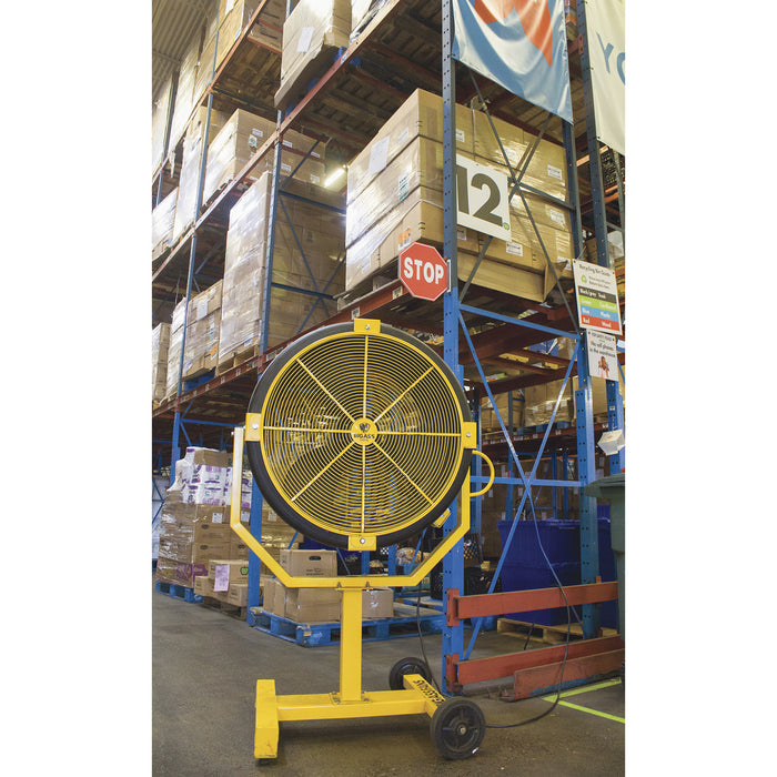 30 YELLOW JACKET® Pedestal Fan warehouse