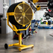 30 YELLOW JACKET® Pedestal Fan auto bay