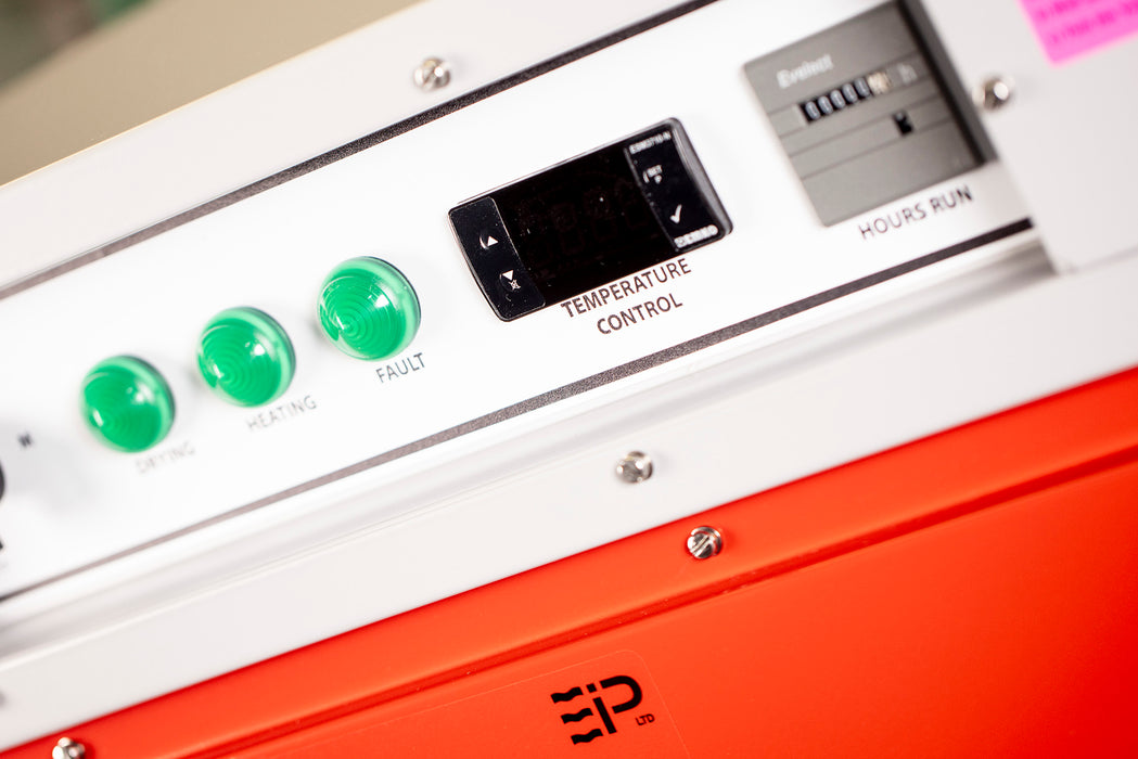 360 Pint Desiccant Dehumidifier by Ebac USA (DD900) control panel view