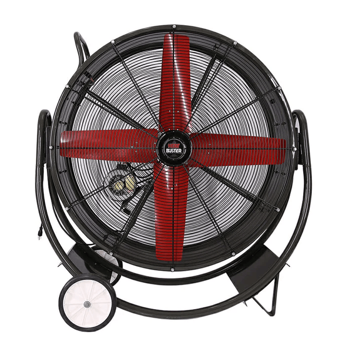 36 HBD Cradle Mount 2 Speed Belt-Drive Drum Fan front view