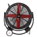 36 HBD Cradle Mount 2 Speed Belt-Drive Drum Fan front view