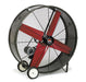 36 Heat Buster Slim 2 Speed Belt-Drive Drum Fan front view