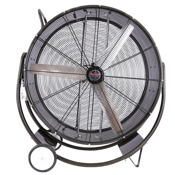 36 HBPC Cradle Mount Direct Drive Drum Fan front view