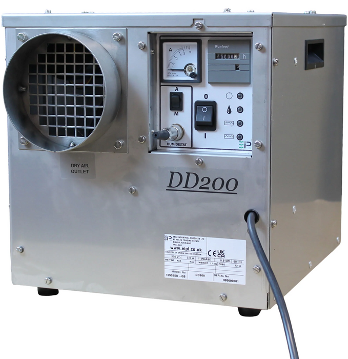 40 Pint Desiccant Dehumidifier by Ebac USA (DD200-S) front view