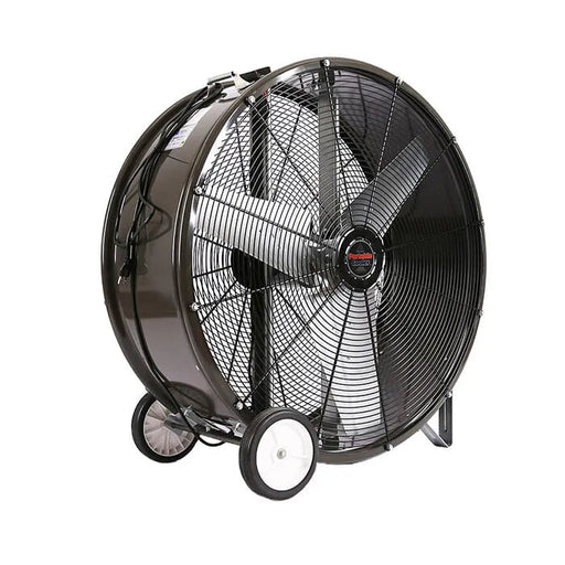 42" Portable Cooler HD 2Speed Drum Fan front view