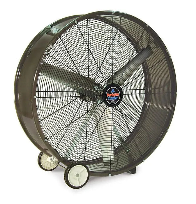 42" QBD Direct Drive Drum Fan front