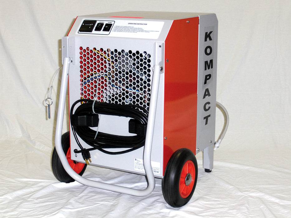 56 Pint Kompact Commercial Dehumidifiers with Pump back view