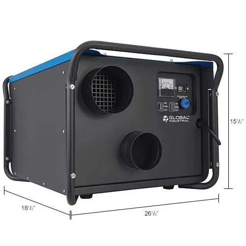Global Industrial™ Desiccant Dehumidifier, 105 Pints, 115V