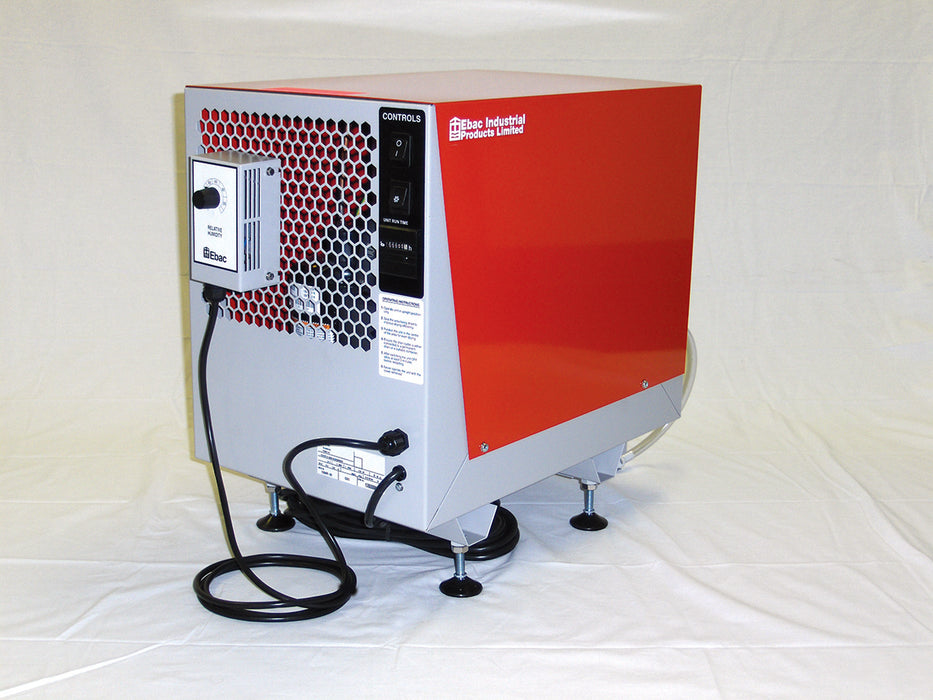 60 Pint Crawl Space Dehumidifier by Ebac USA (CD60) front side view with controls