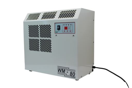 62 Pint Commercial Dehumidifiers with Pump (WM80-D) front right view