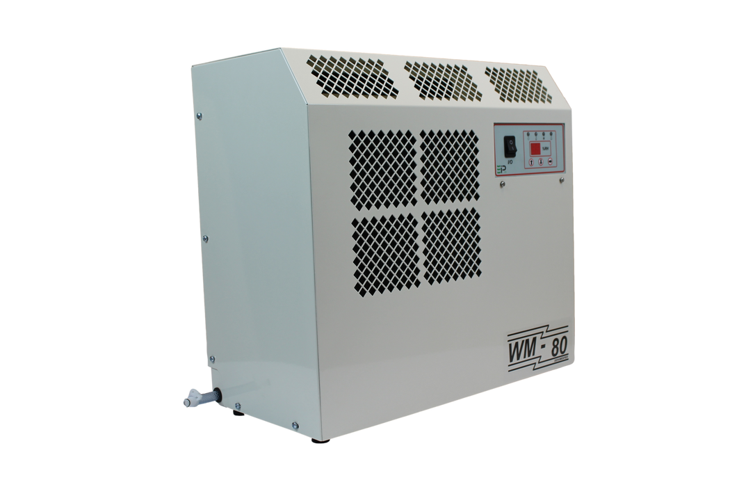 62 Pint Commercial Dehumidifiers with Pump (WM80-D) front left view