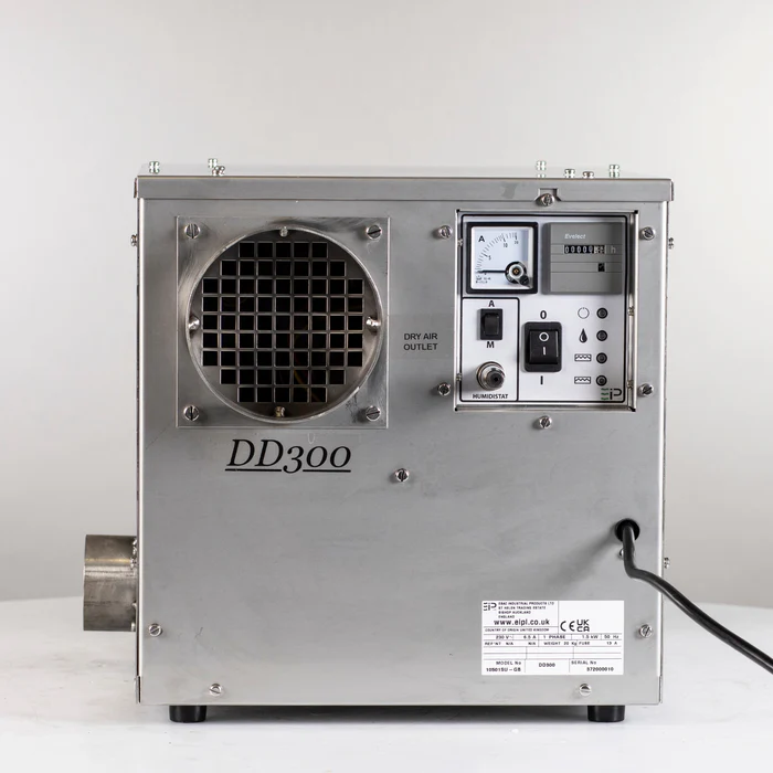 70 Pint Desiccant Dehumidifier by Ebac USA (DD300-S) front view