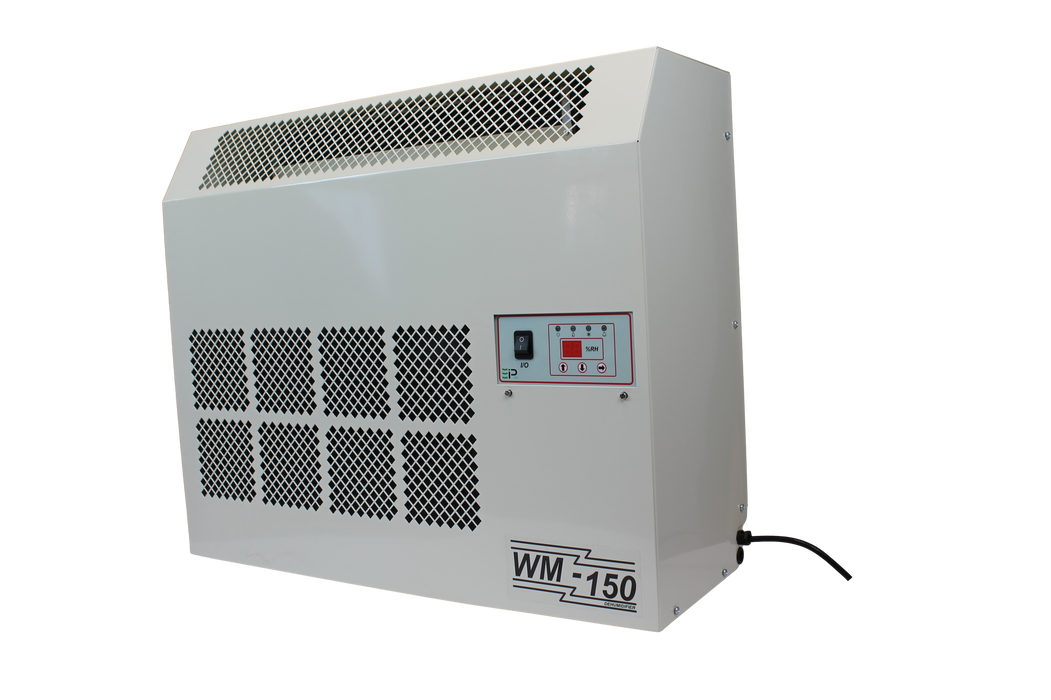 71 Pint Commercial Dehumidifiers with Pump (WM150-D) front right view