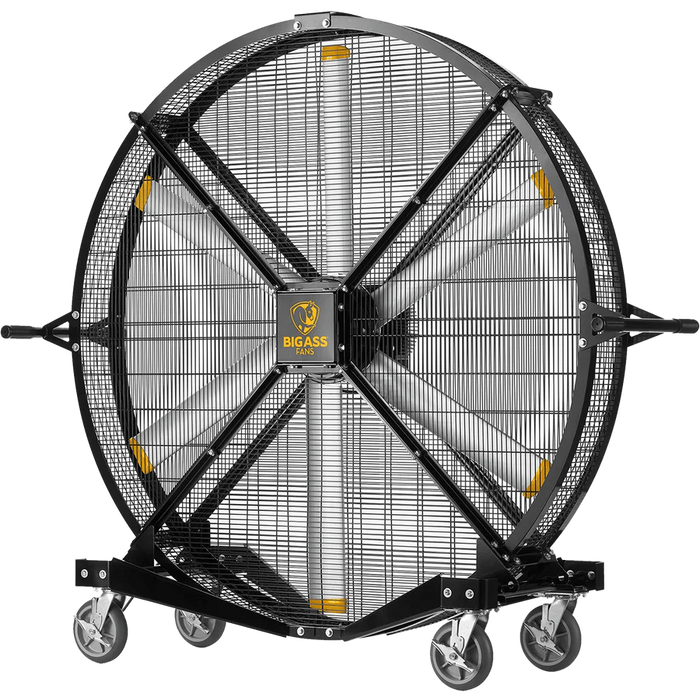 72" BLACK JACK® Direct-Drive Drum Fan front side