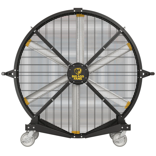 72" BLACK JACK® Direct-Drive Drum Fan front view