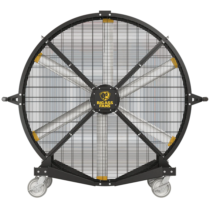 72" BLACK JACK® Direct-Drive Drum Fan front view