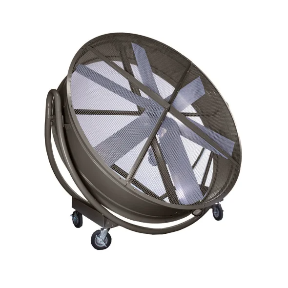 84" Gentle Breeze w/Speed Control Drum Fan tilted view