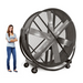84" Gentle Breeze w/Speed Control Drum Fan height comparison