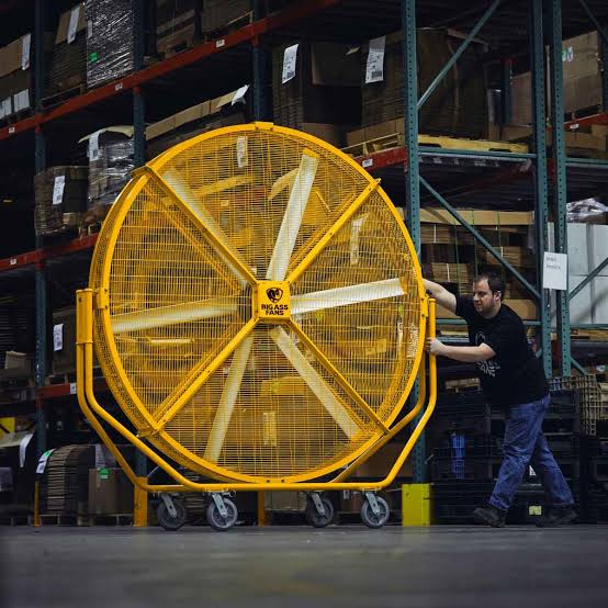 96 AIRGO® Direct-Drive Drum Fan warehouse
