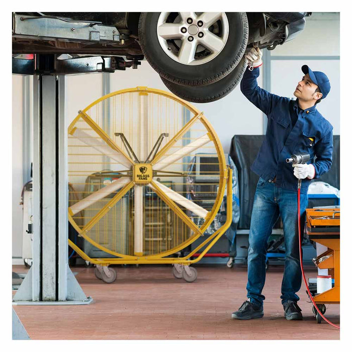 96 AIRGO® Direct-Drive Drum Fan shop repair shop