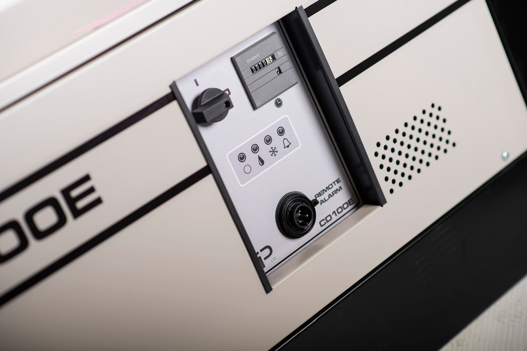 97 Pint Commercial Dehumidifiers with Drain Hose (1027500) control panel