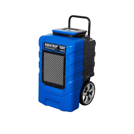 Abatement Technologies 140 Pint Commercial Dehumidifiers with Pump front side view