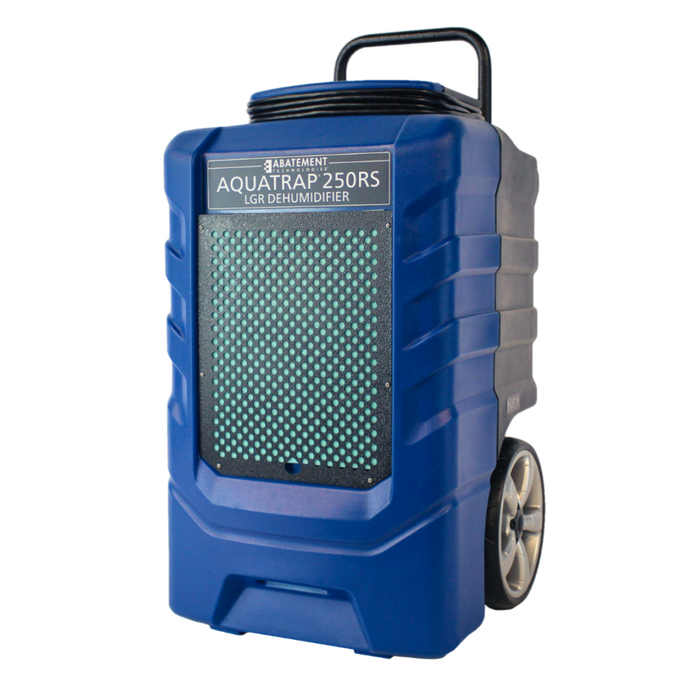 Abatement Technologies 266 Pint Commercial Dehumidifiers with Pump right front view