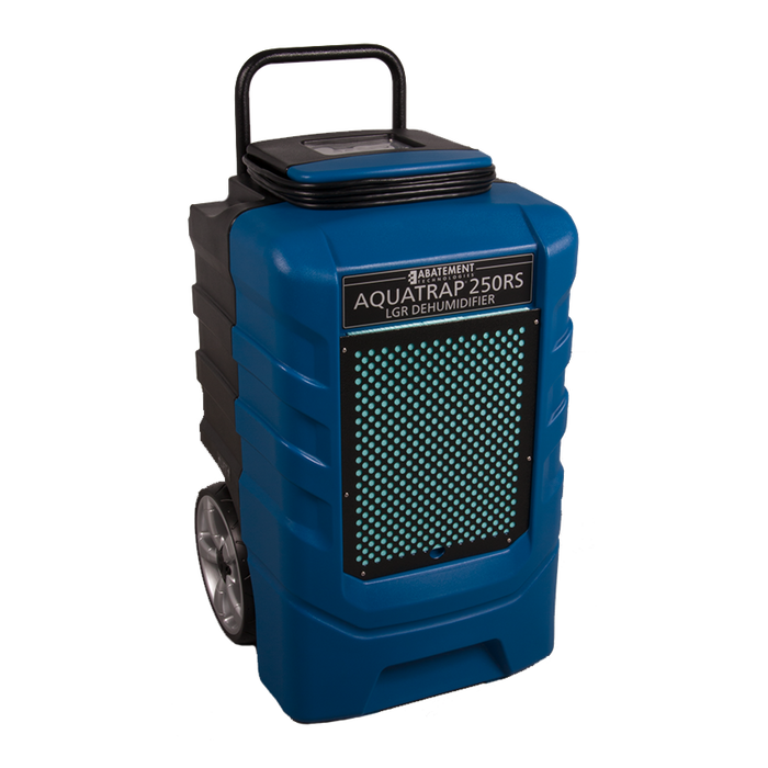 Abatement Technologies 266 Pint Commercial Dehumidifiers with Pump left front view