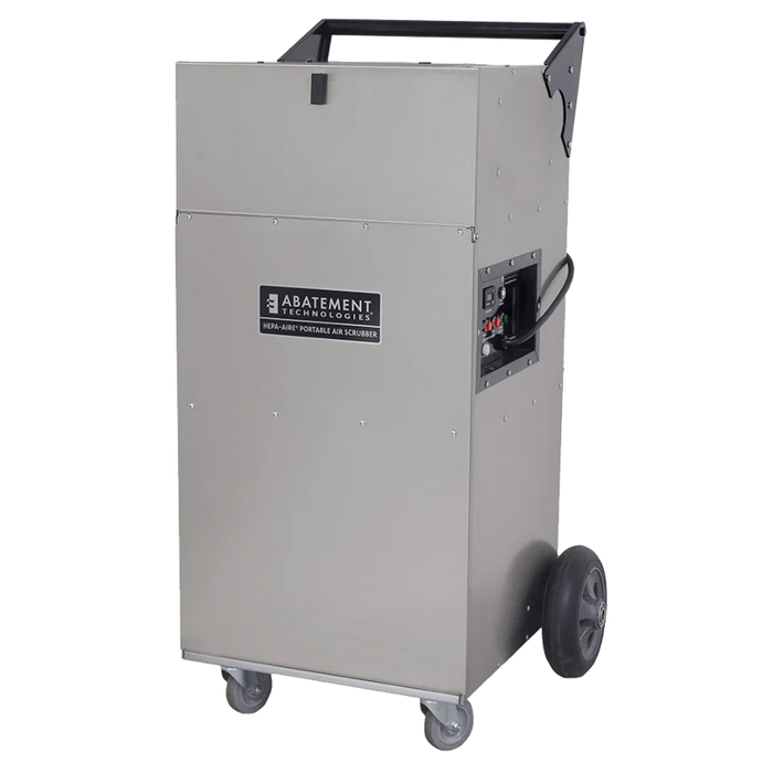 Abatement Technologies PAS1200UV HEPA Air Scrubber right front view