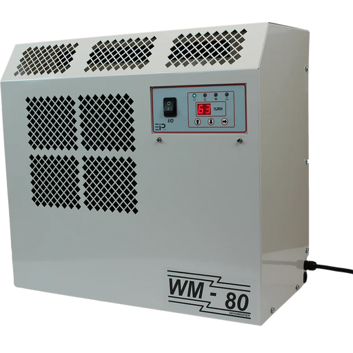 Ebac 62 Pint Commercial Dehumidifier with Pump (WM80-D) front side view