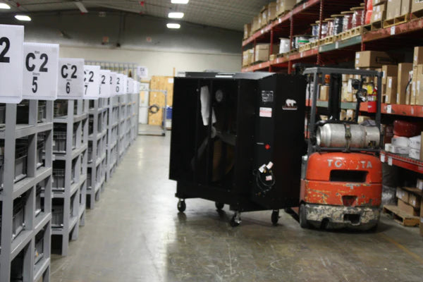 PolarCool 48" Belt Drive (240v) Single Speed Powder Coated Evaporative Cooler
