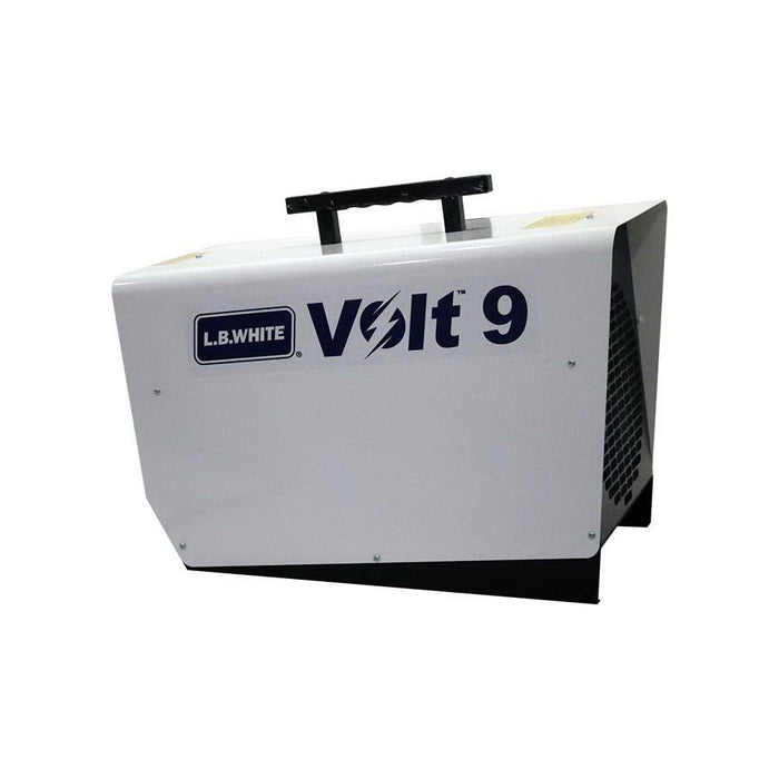 L.B. White Volt 9 Forced Air 30,700 BTU Electric Heater right side
