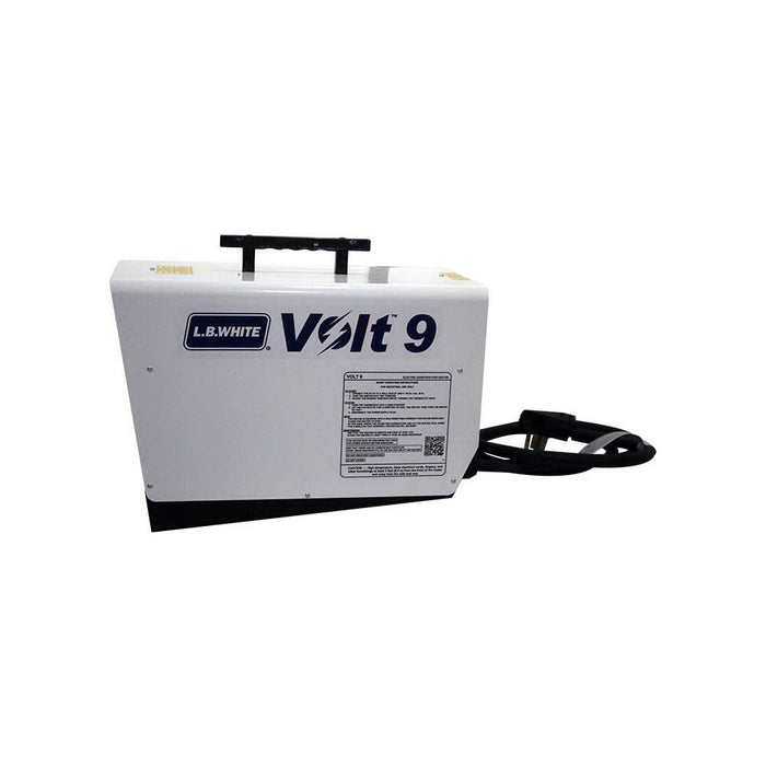 L.B. White Volt 9 Forced Air 30,700 BTU Electric Heater left side