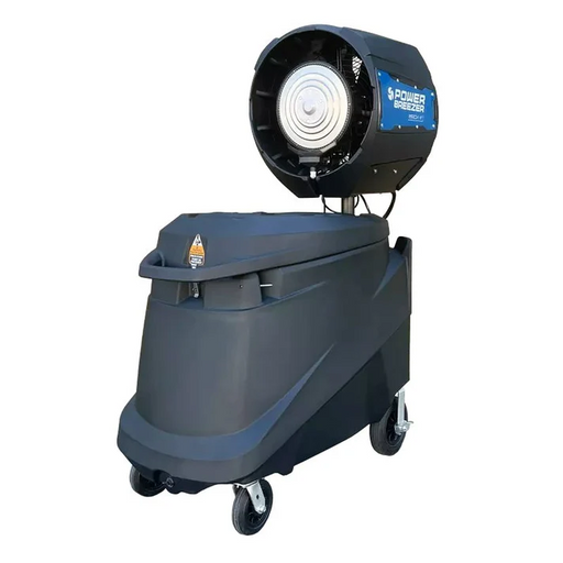 Power Breezer Max+ 65,600 BTU Portable Evaporative Cooler (PB4MAX) left view