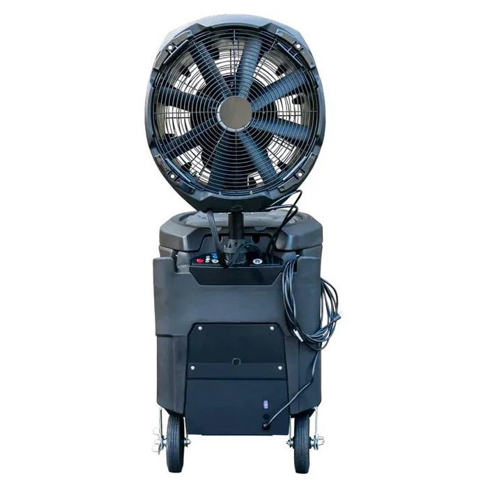 Power Breezer Titan+ 126,500 BTU Portable Evaporative Cooler (PB4TITAN-USA-B) back view