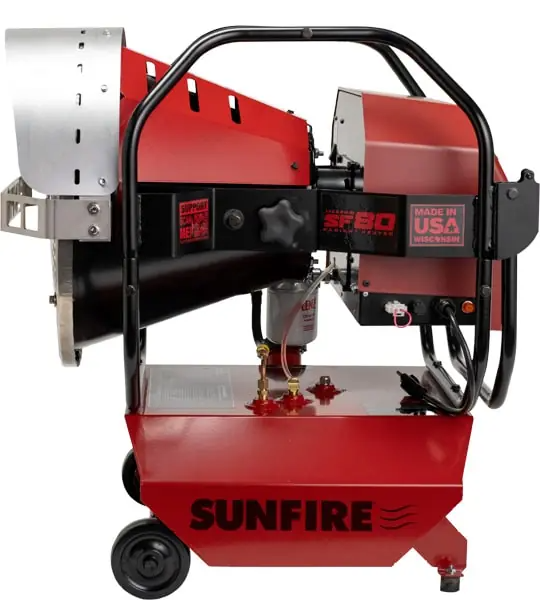 Sunfire SF80 Diesel/Kerosene 80,000 BTU Radiant Heater