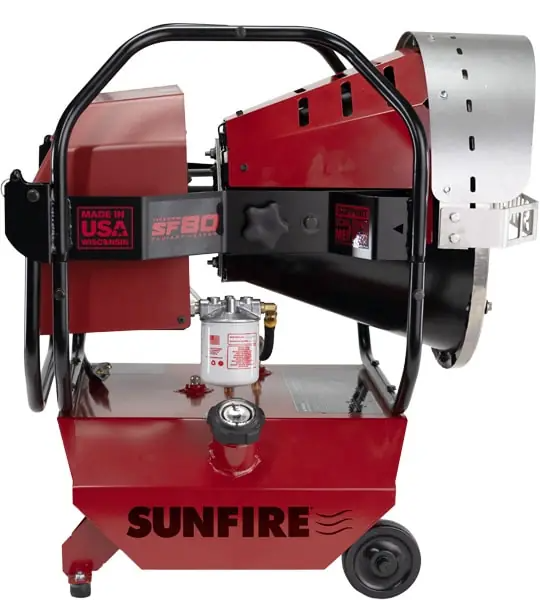 Sunfire SF80 Diesel/Kerosene 80,000 BTU Radiant Heater