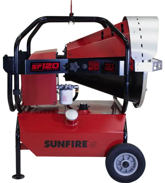 Sunfire SF120 Diesel/Kerosene 120,000 BTU Radiant Heater