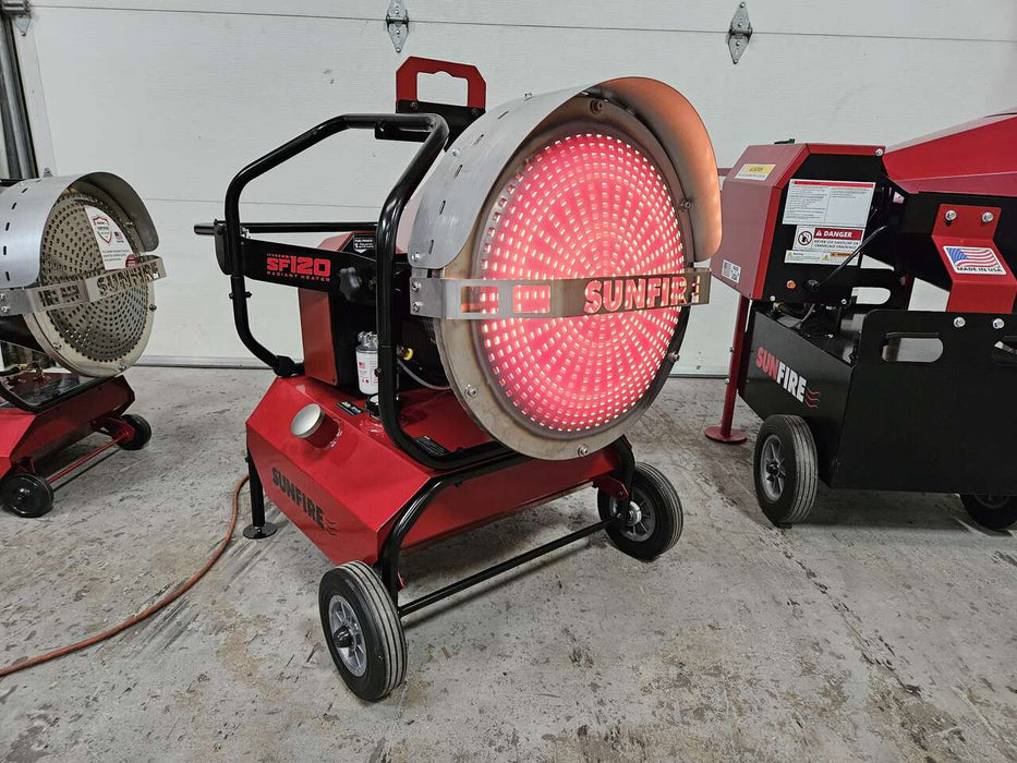 Sunfire SF120 Diesel/Kerosene 120,000 BTU Portable Radiant Heater