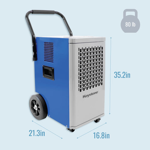 110-Pint Portable Commercial Dehumidifier